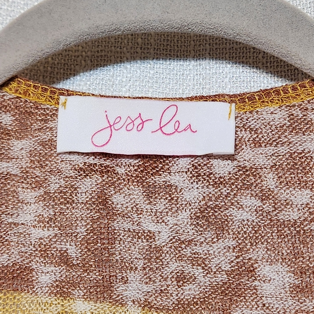 Jess Lea Striped Colorful Lightweight Duster Cardigan Long Sleeve Boho Small - Picture 5 of 9